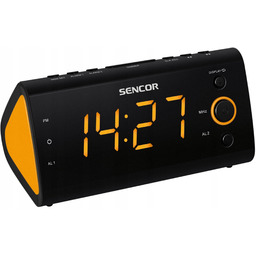 Mały Radiobudzik Sencor SRC170OR Funkcja Sleep