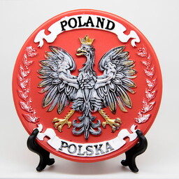 Talerzyk dekoracyjny, pamiątkowy Polska mały
