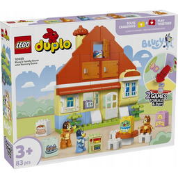 Lego Duplo Bluey Dom rodzinny Blue z grą
