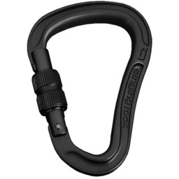 Karabinek wspinaczkowy SINGING ROCK Bora Screw black