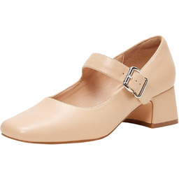 Damskie Buty Czółenka Mary Jane Gruby Obcas 5