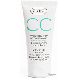 ZIAJA - Wyciszający krem CC do podrażnionej, wrażliwej