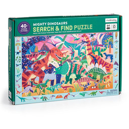 Mudpuppy Puzzle obserwacyjne Potężne dinozaury 64 elementy 4+