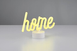 Trio Leuchten Neonowa lampa stołowa Żółta Home