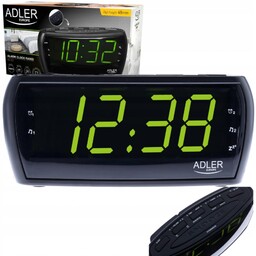 Radio Retro Fm Am Zegar Led Budzik Drzemka