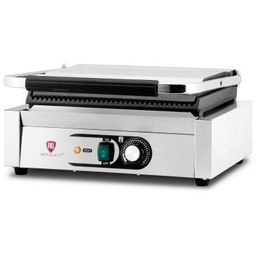 Grill elektryczny z płytą ryflowaną 2,2 kW Resto