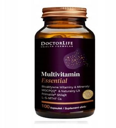 Doctor Life Mutlivitamin Essential z PQQ Litem, 100