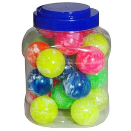 Kauczukowa Piłeczka 4,5 Cm Marmurkowa Skacząca Zabawka