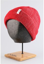 czapka zimowa COAL - The Binary Red (09)