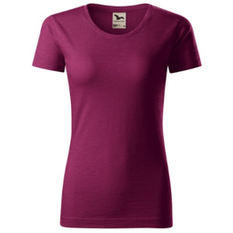 KOSZULKA DAMSKA MALFINI NATIVE (GOTS) 174, FUKSJOWY