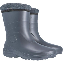 BDLUCY - Buty młodzieżowo-damskie typu kalosz - szary/stalowy