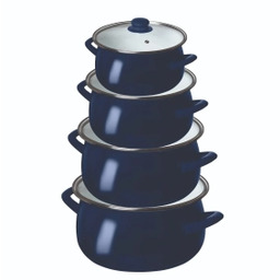 Altom Design 02050021343 Indukcja Emalia 8 elementów Zestaw