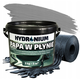 Hydronium Papa W Płynie 3 Kg Szary Wodoodporna