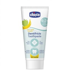 CHICCO Pasta do zębów bez fluoru 6-24ml Jabłko
