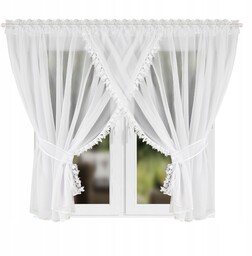 Firany Gotowe 400 X 155 CM Firanki Firana