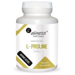 ALINESS L-Proline 500mg, 100 kapsułek