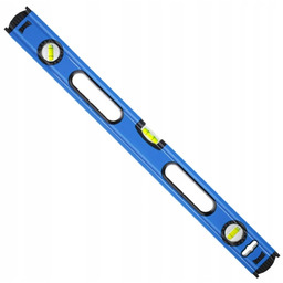 Poziomnica aluminiowa 200cm, 3 libelki Hoegert