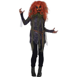 Pumpkin Monster Fancy Dress Kostume for Women