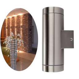 Lampa Elewacyjna Kinkiet Ogrodowy Zewnętrzny Elewacyjny 2XGU10 Led