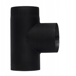 180-90 Trójnik spalinowy czarny 2,0mm