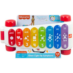 HJK41 Fisher Price Duży Edukacyjny Ksylofon Do Ciągnięcia