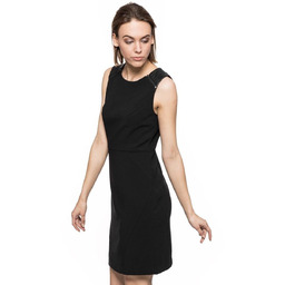 Tom Tailor, Sukienka damska, Etui Dress With Leather