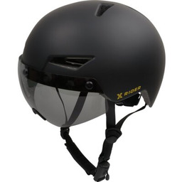 XRIDER Kask XRIH008L Inteligentny Czarny Miejski z lampką