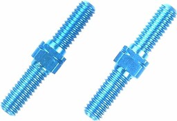 Tamiya 300054247 - aluminiowe pręty gwintowane Li/Re, 2,