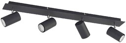 Lindby - Joffrey 4 Lampa Sufitowa L80 Black
