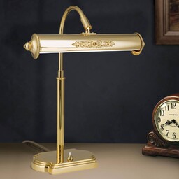 ORION Lampa stołowa Picture, mosiężny / złoty, biuro,