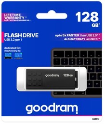 Goodram Pendrive USB-A 3.2 Gen 1, UME3 128