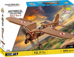 Cobi Pzl P.11c polski samolot myśliwski