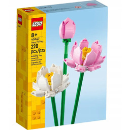 LEGO Kwiaty - Kwiaty lotosu (40647) KLOCKI PREZENT