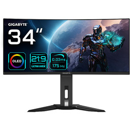 Gigabyte Moniteur de jeu courbé OLED WQHD MO34WQC