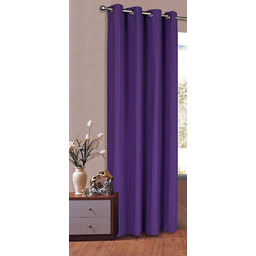 Gardinenbox 20405 zasłona nieprzezroczysta z mikrosatynowymi oczkami, matowa,