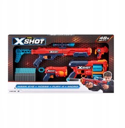 Zuru X-Shot Zestaw wyrzutni Excel Combo Hawk Xcess