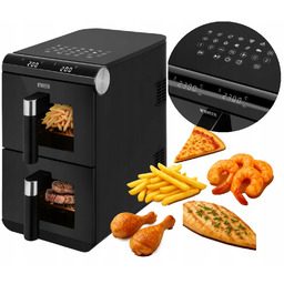 Duża frytkownica beztłuszczowa dwukomorowa 13 programów AF5050 Led