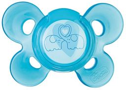 Chicco Physio Comfort Silikonowy Niebieski 6m Smoczek