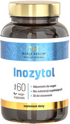 Noble Health Inozytol, 60 kapsułek