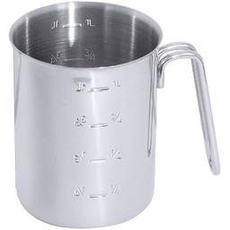 Contacto Dzbanek z miarką ze stali nierdzewnej, 1