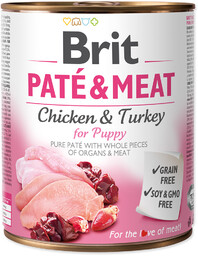 Brit Paté & Meat Puppy, 6 x 800