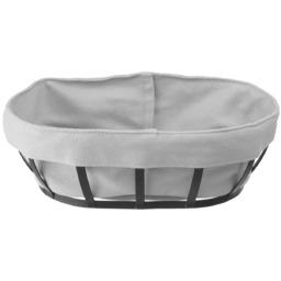 Hendi Kosz do pieczywa z workiem owalny 250x160x75