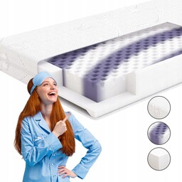 Materac dla niemowlaka 60x120 Safety Smyk Hilding piankowy