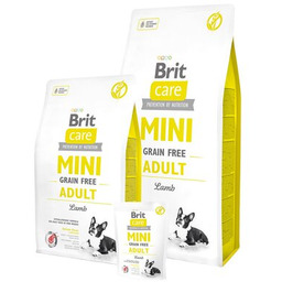 Brit Care Mini Grain Free Adult Z Jagnięciną