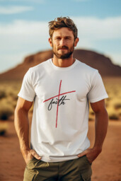 Koszulka męska - FAITH