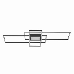 Lindby - Caitlin LED Lampa Sufitowa Anthracite
