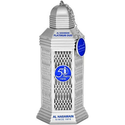 AL HARAMAIN 50 Years Platinum Oud EDP spray