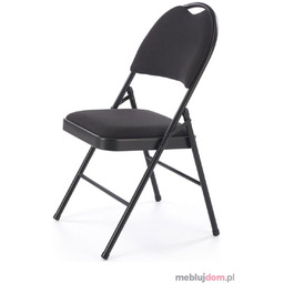 Krzesło składane K-566 Halmar Czarny