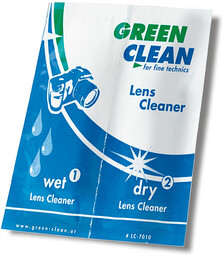 Green-clean Zestaw ściereczek Green Clean do czyszczenia optyki