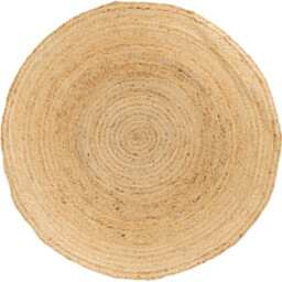 Dywan 704 BROWN JUTE ROUND